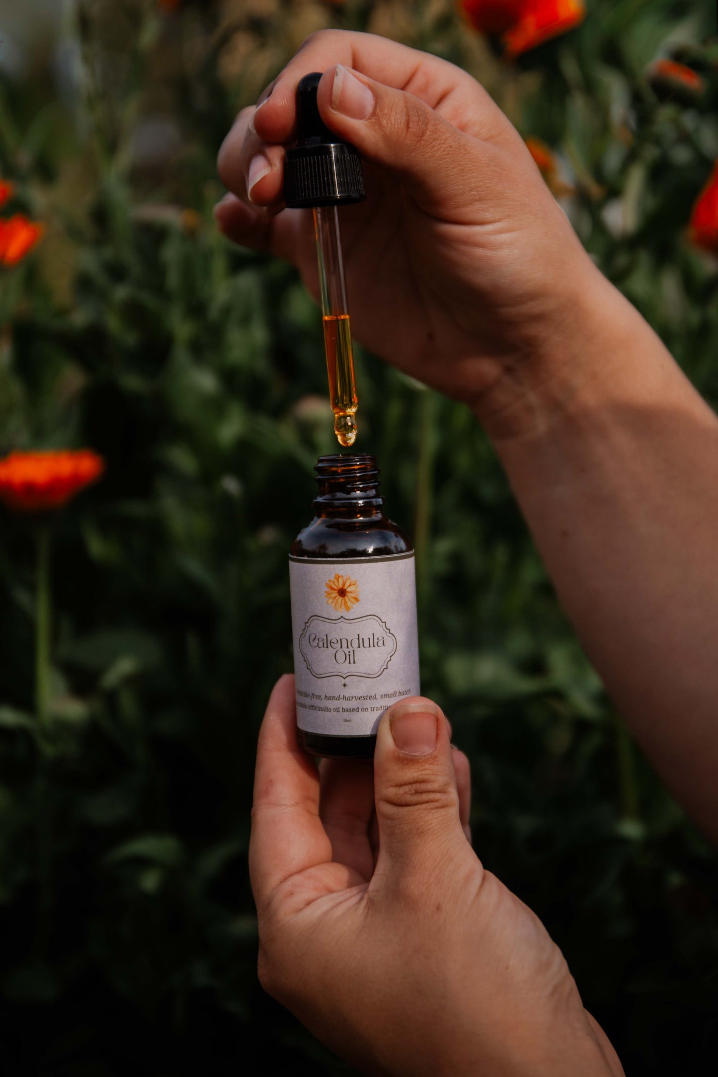 Calendula oil with Rosehip and Vitamin E