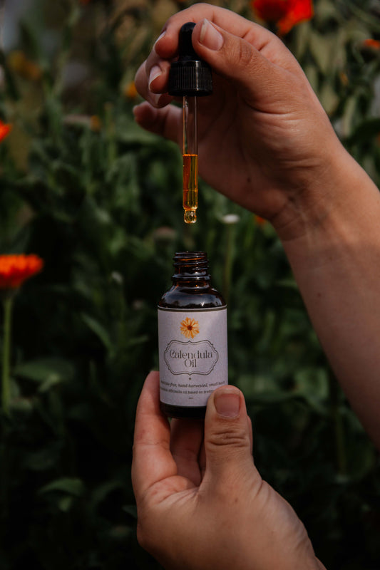 Calendula oil with Rosehip and Vitamin E