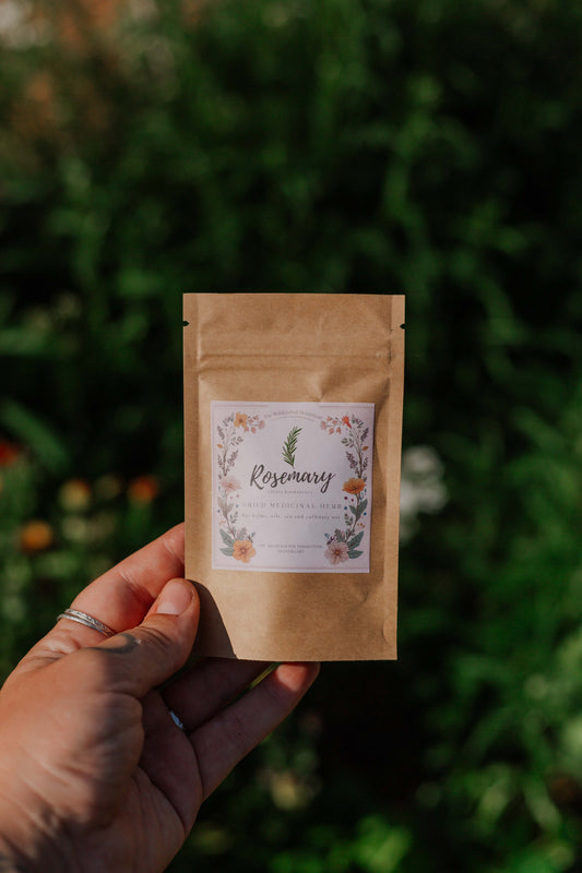 Rosemary: Dried herb