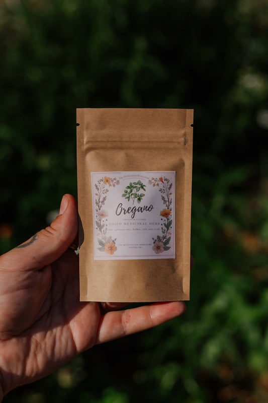 Oregano: Dried herb